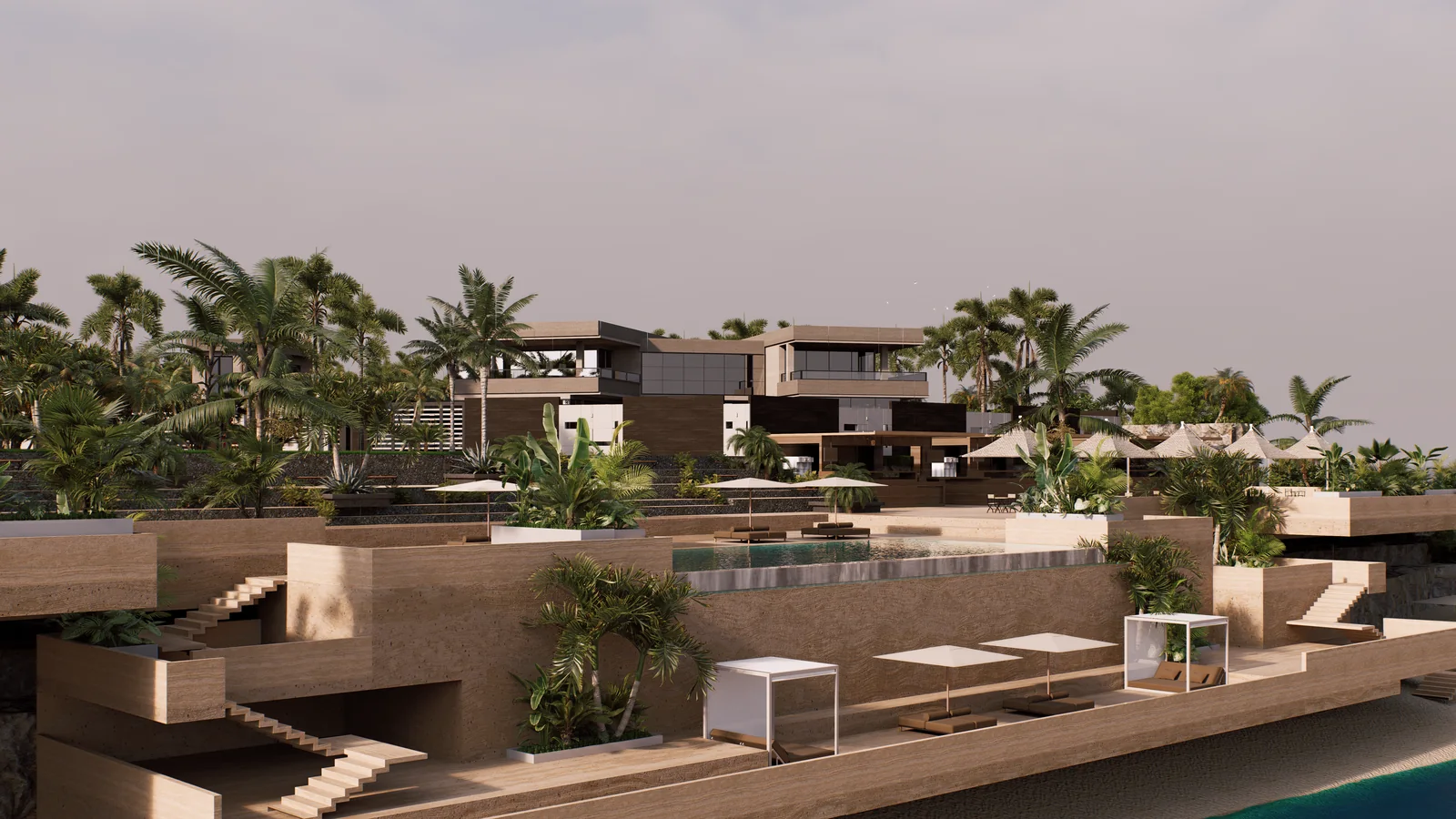 Kemer Panorama projesi ana renderı