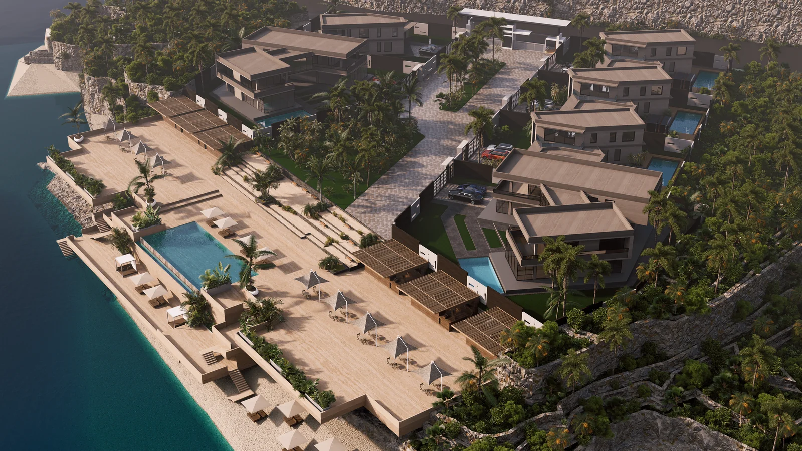 Kemer Panorama proje görünümü 2